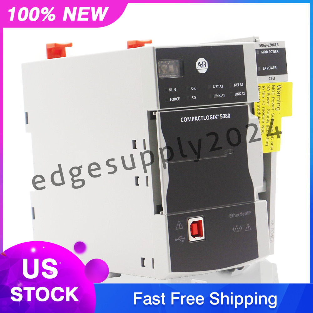 Factory Sealed NEW Allen bradley 5069-L306ER CompactLogix 600KB Enet Controller