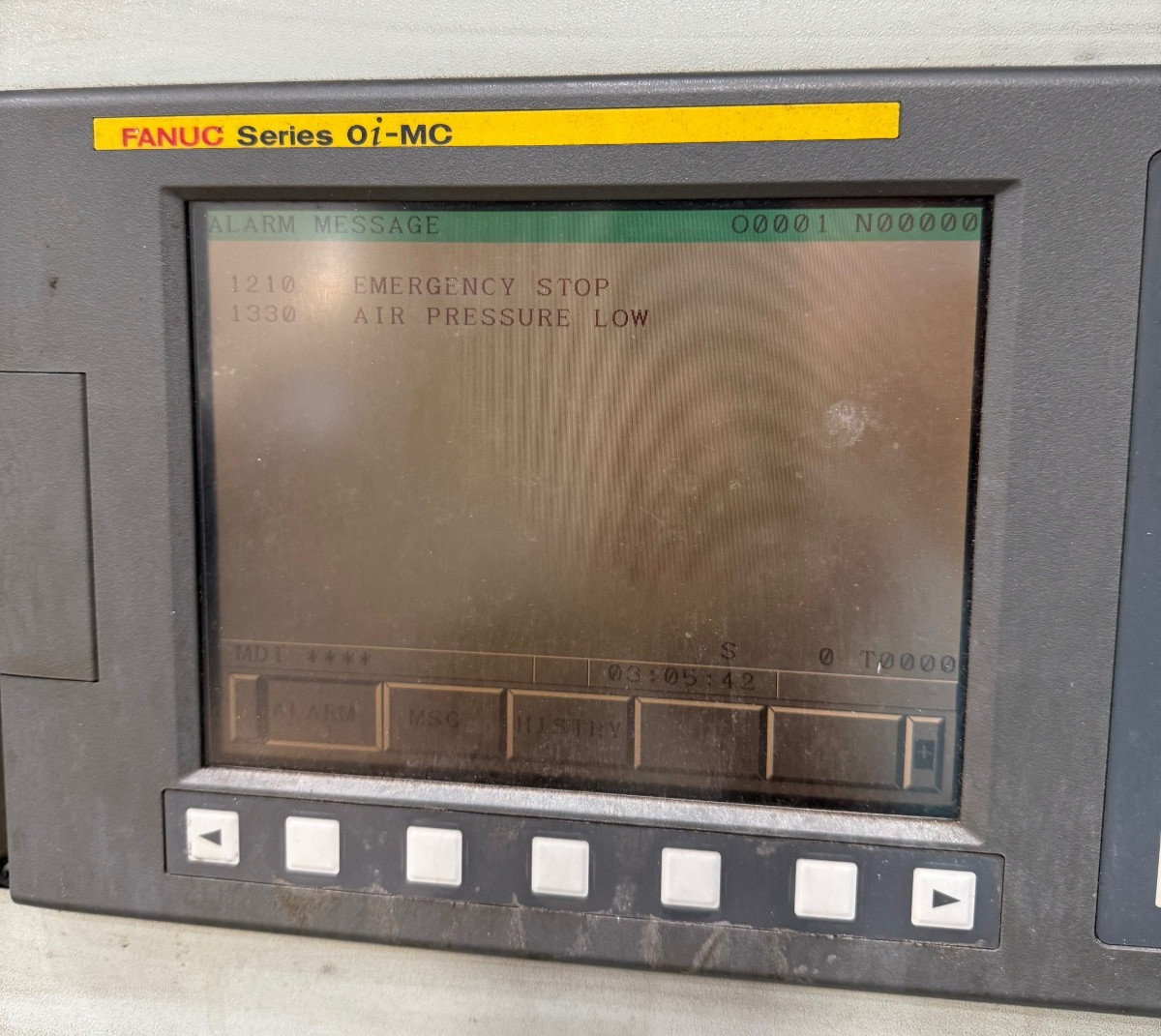 1ea FANUC 0i-MC A02B-0309-B522 Controller & Screen – Used and Verified Working