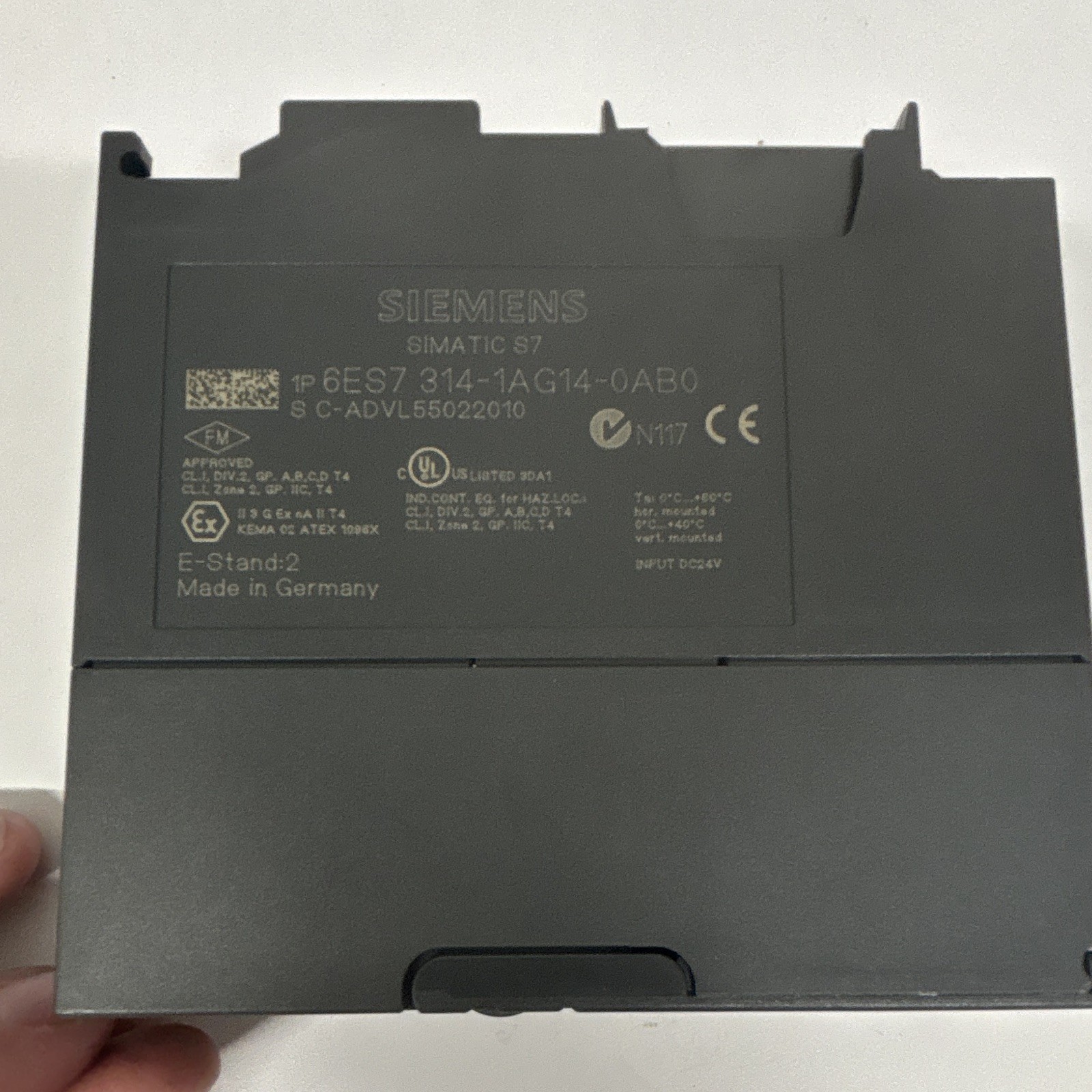 Siemens SIMATIC S7-300 CPU314 CPU PLC Processor Module 6ES7 314-1AG14-0AB0