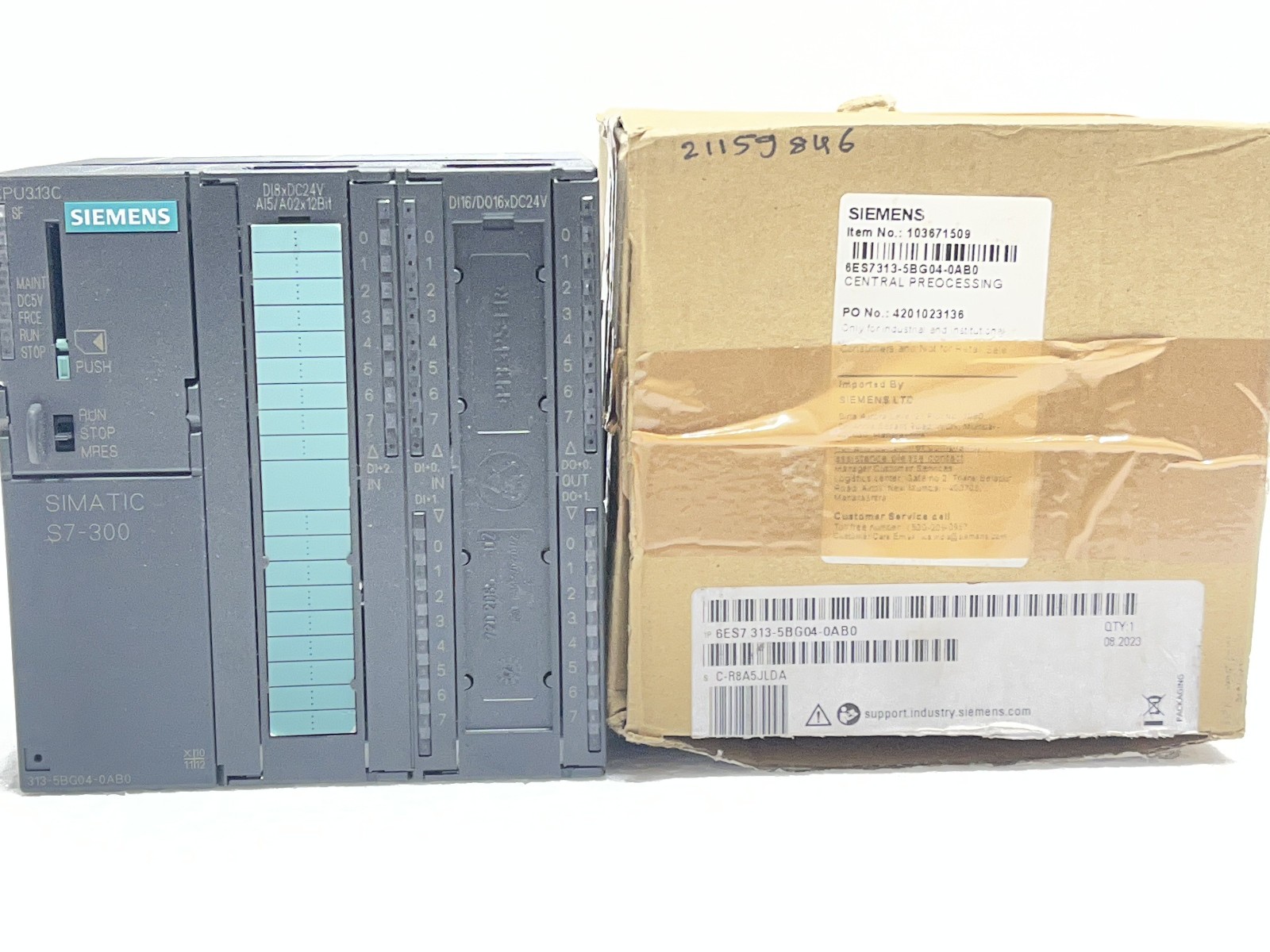 Siemens 6ES7 313-5BG04-0AB0 Simatic S7-300
