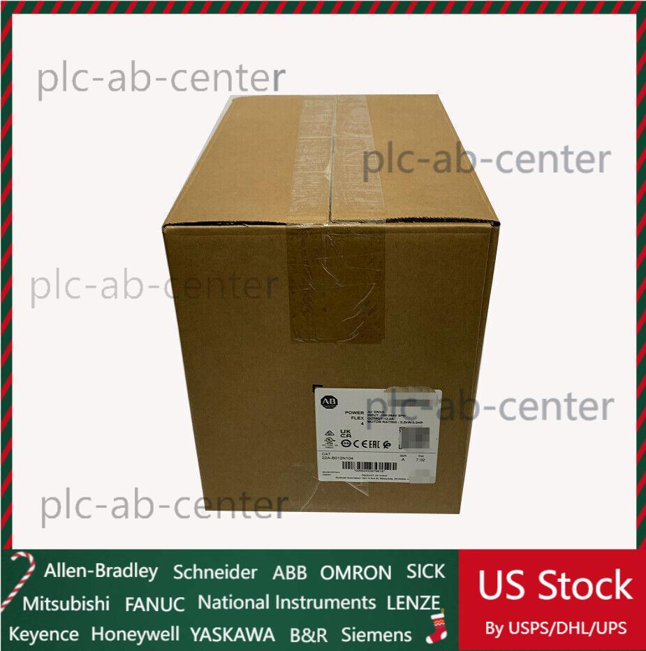 2022-23 New Sealed Allen-Bradley 22A-B012N104 PowerFlex 4 2.2 kW 3 HP AC Drive