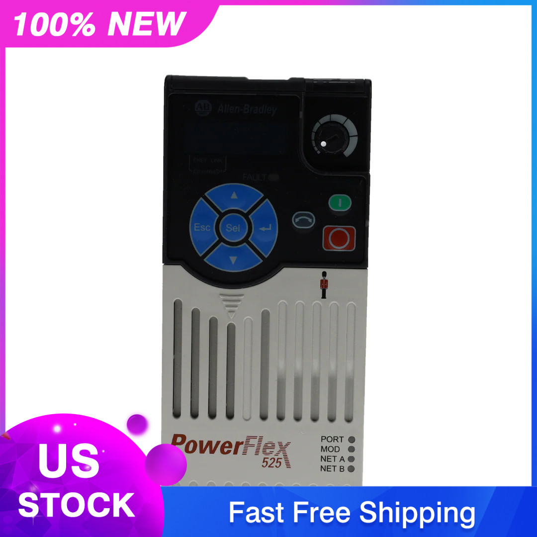 25B-D2P3N104 | Allen-Bradley PowerFlex 525 AC Drive 480V/2.3A/1.0HP