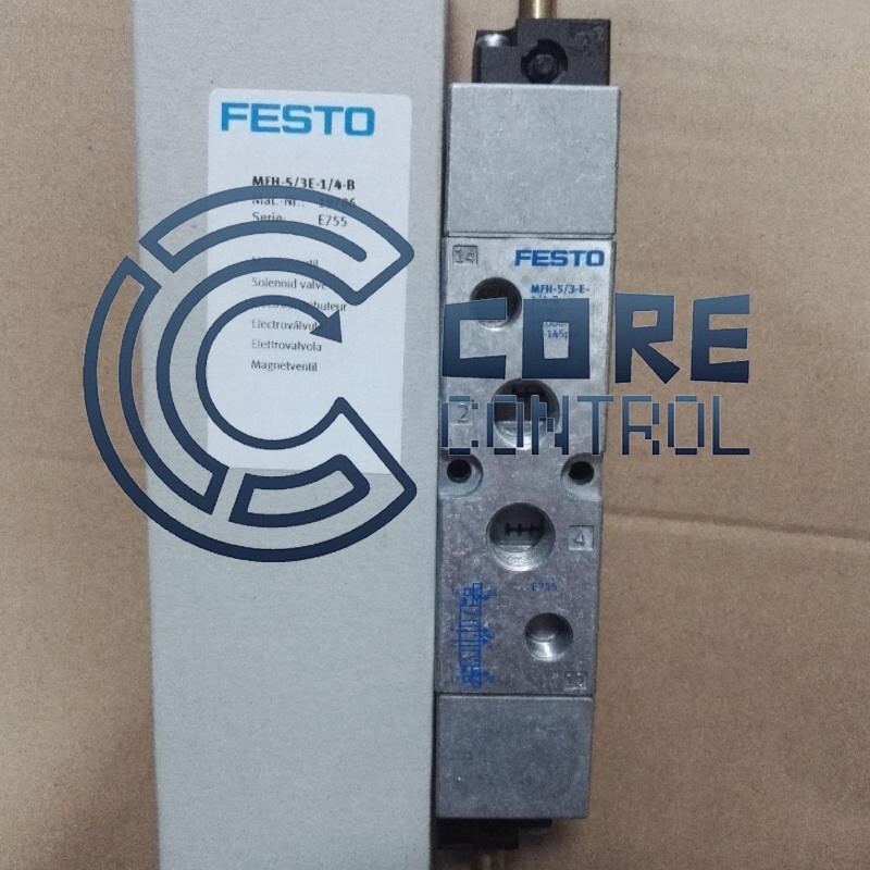 FESTO Solenoid Valve MFH-5/3E-1/4-B 19786 New 1Pcs