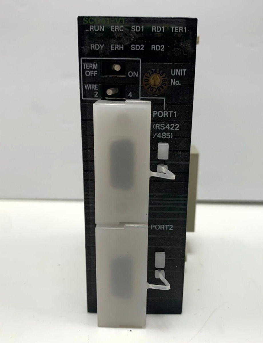 OMRON NX series CJ1W-SCU41-V1 power supply module