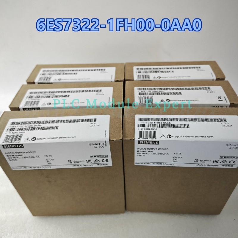 6ES7322-1FH00-0AA0 1PCS NEW SIEMENS S7-300 Digital Output M New Fast Delivery
