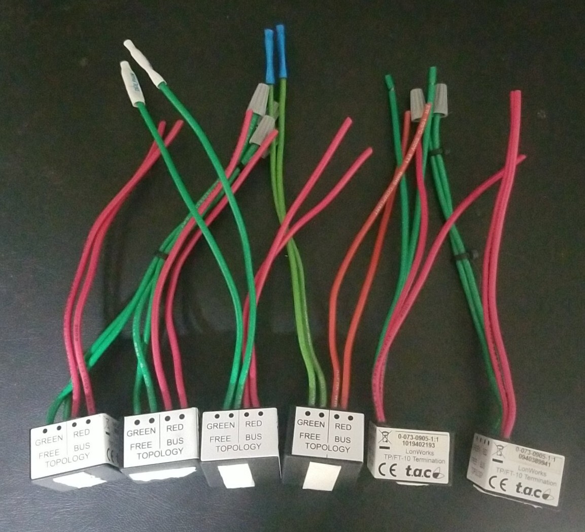 SCHNEIDER ELECTRIC TACO LonWorks 0-073-0905-1 TP/FT-10 Termination