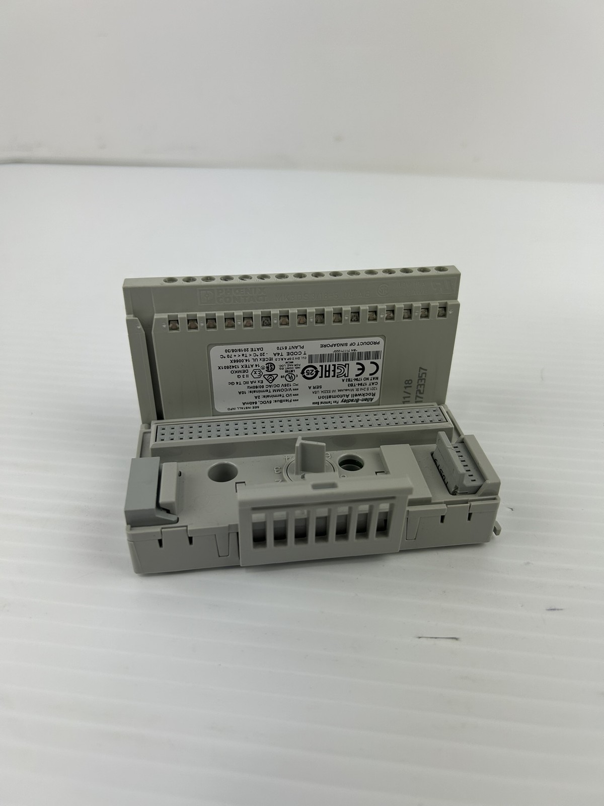 Rockwell Automation Allen Bradley 1794-TB3 Flex Terminal Base Module Series A