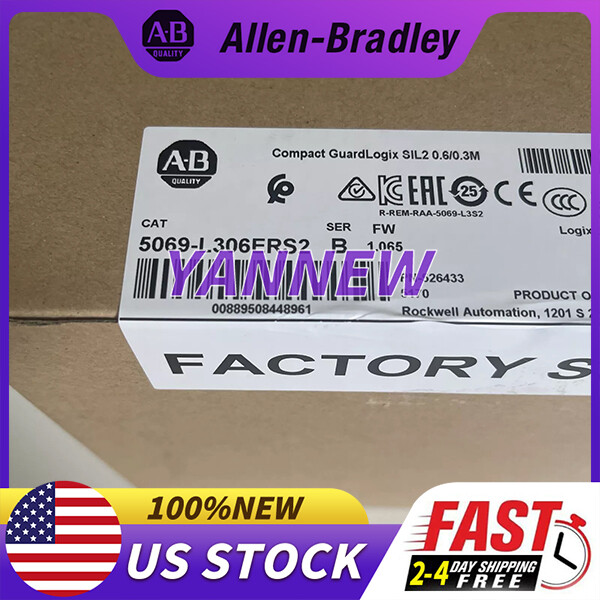 Allen-Bradley 5069-L306ERS2 GuardLogix5380 Safety Controller