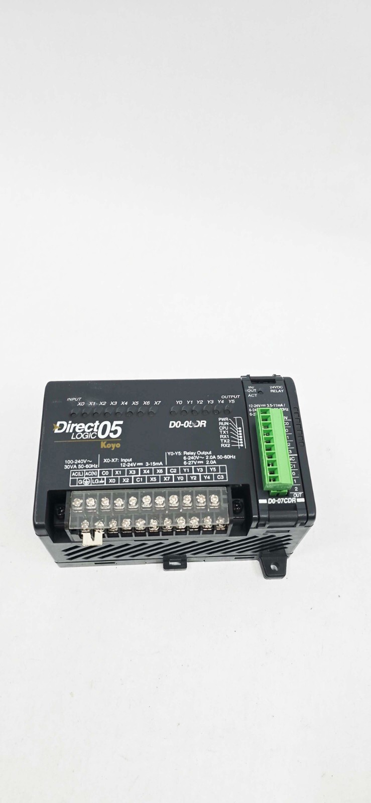 AUTOMATION DIRECT D0-05DR PLC Direct Logic 05 w/ D0-07CDR I/O