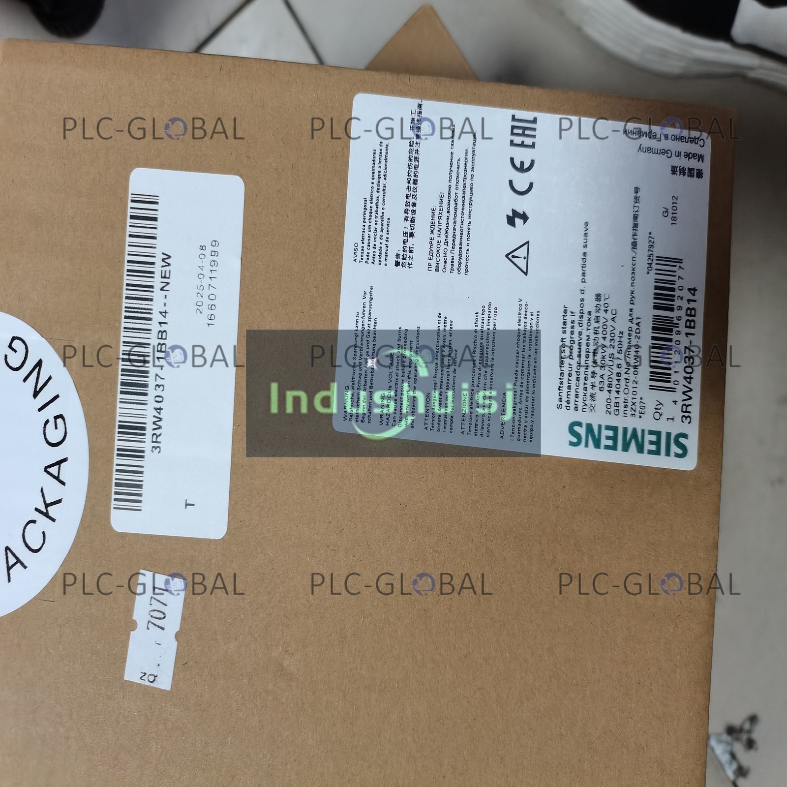 1PC *NEW* Siemens 3RW4037-1BB14 3RW4037 1BB14
