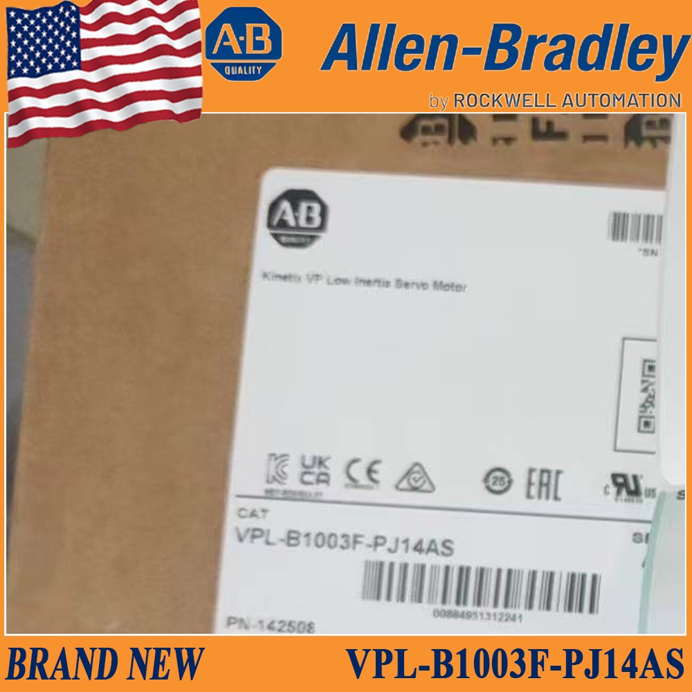 VPL-B1003F-PJ14AS New NEW PLC Kinetix VP Low Inertia Servo Motor US Stock