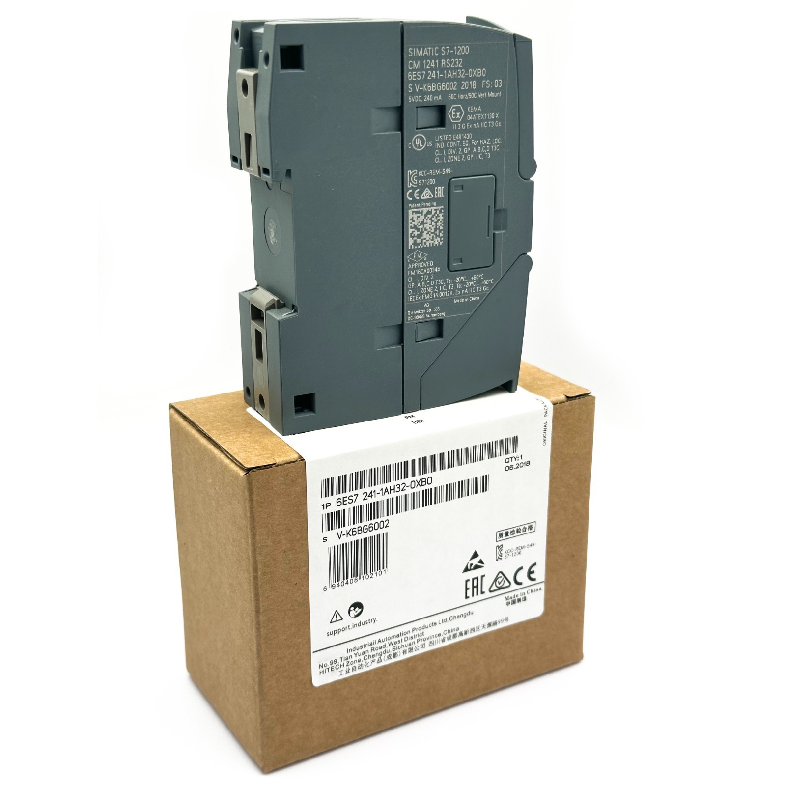 NEW Original Siemens 6ES7 241-1AH32-0XB0 6ES7241-1AH32-0XB0 Communication Module