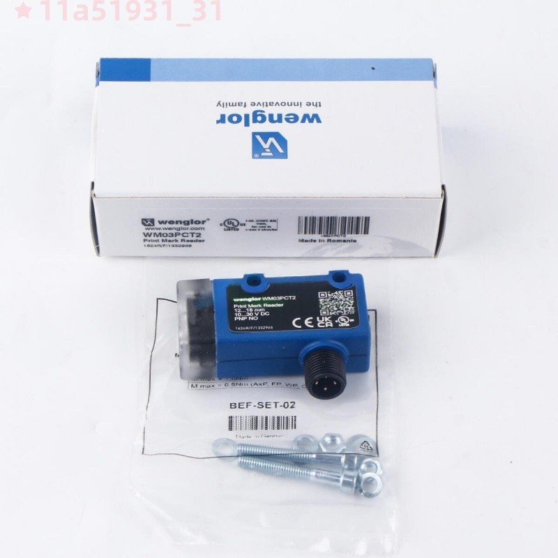WM03PCT2 1PCS Brand New Wenglor WM03PCT2 Photoelectric sensors Fast delivery