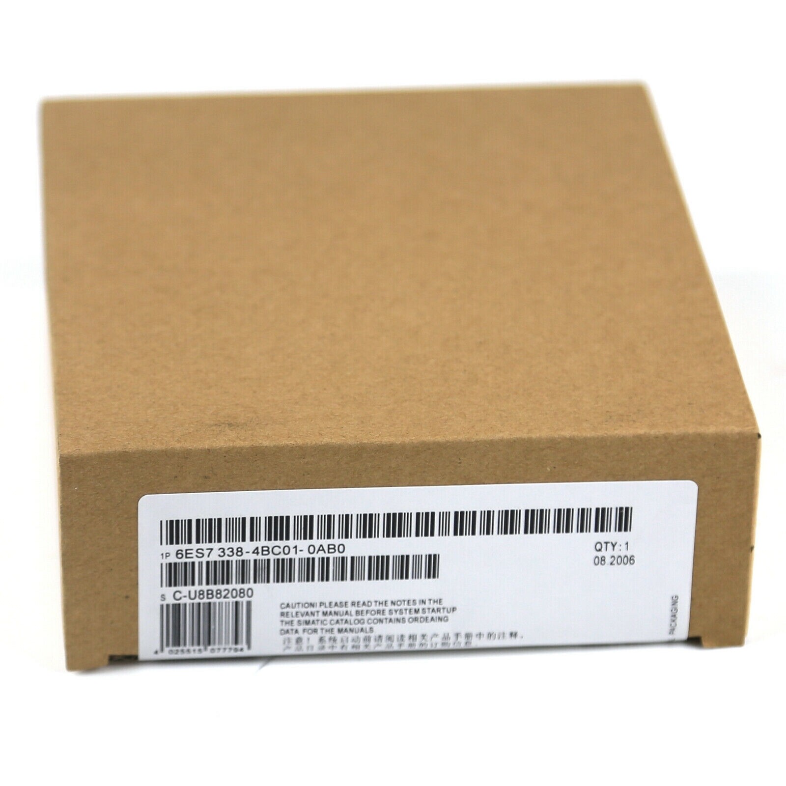 NEW SIEMENS 6ES7 338-4BC01-0AB0 6ES73384BC010AB0 PLC MODULE SIMATIC S7-300
