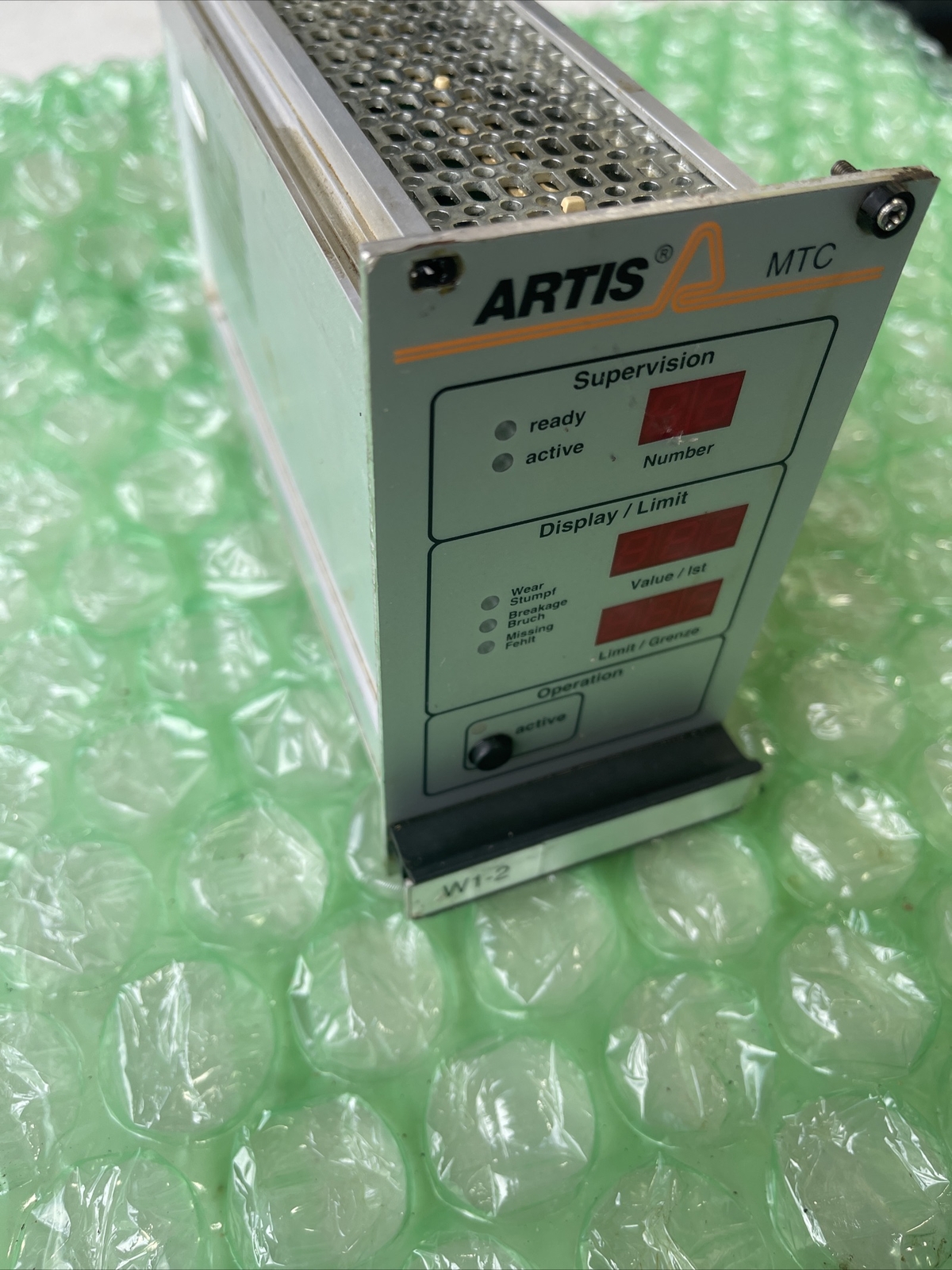 ARTIS MTC-K3-2 MTC MONITERING MODULE MTC
