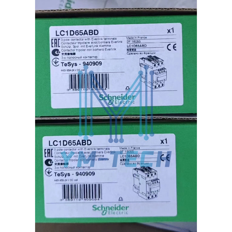 LC1D65ABD SCHNEIDER New In Box Contactor 65A DC24V fast shipping Free Shipping