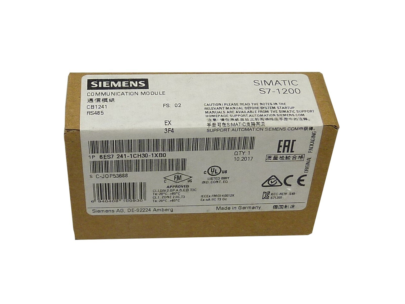6ES7 241-1AH32-0XB0 New SIEMENS Electronic Module Original 6ES7241-1AH32-0XB0