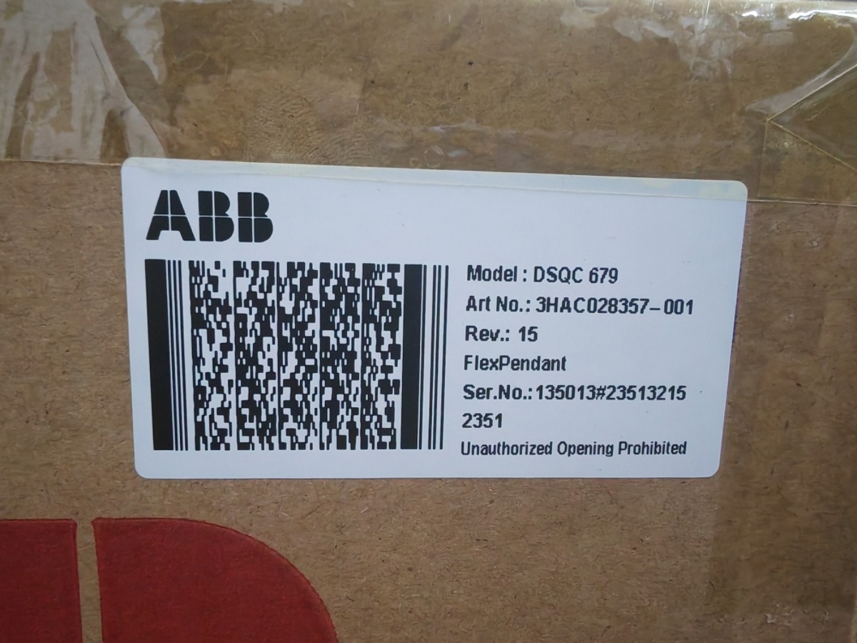 ABB SXTPU3-DSQC679 3HAC028357-001 3HAC028357001-UPS or DHL fast delivery
