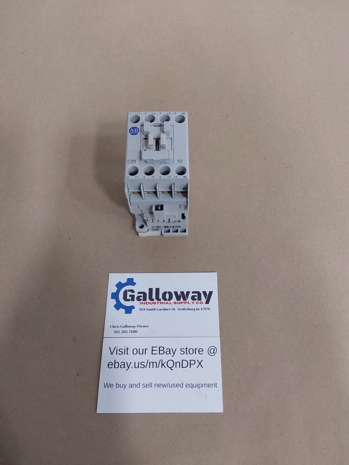 ALLEN-BRADLEY 100-C09*10 SER A CONTRACTOR COIL VOLTAGE 110V AC