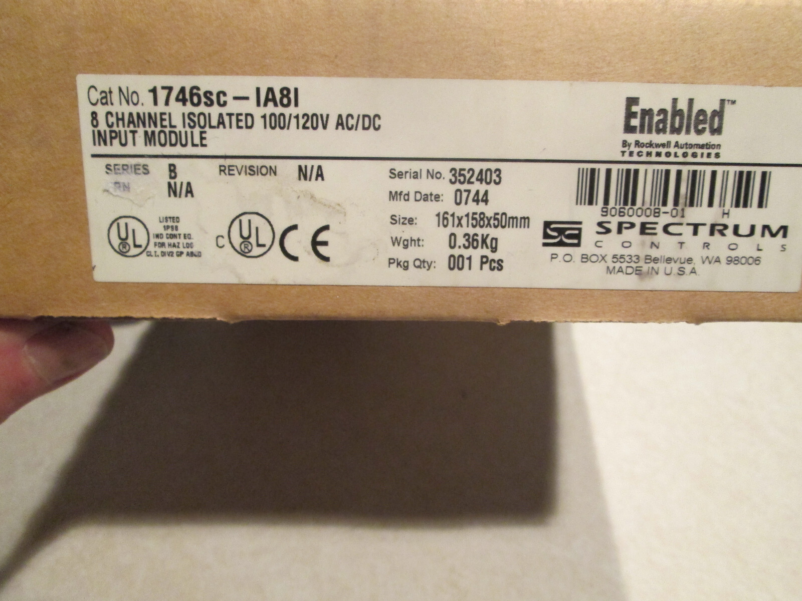 SPECTRUM 1746SC-IA81 **NEW**