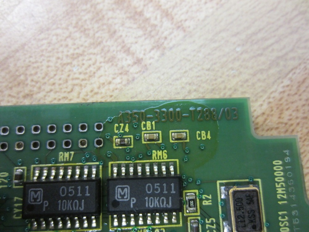 Fanuc A20B-3300-0281 LCD Control Module w/Ethernet A20B-3300-0281