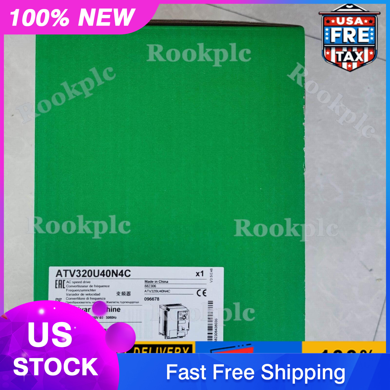 New original inverter ATV320U40N4C Fast shipping Free shipping