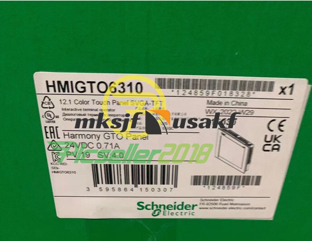 New In Box Schneider HMIGTO6310 Touch Screen US Free tax