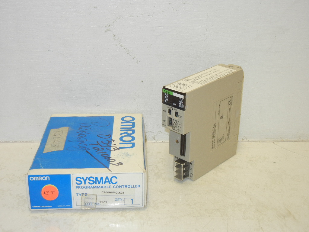 OMRON C200HW-CLK21 NEW SYSMAC PROGRAMMABLE CONTROLLER LINK UNIT C200HWCLK21