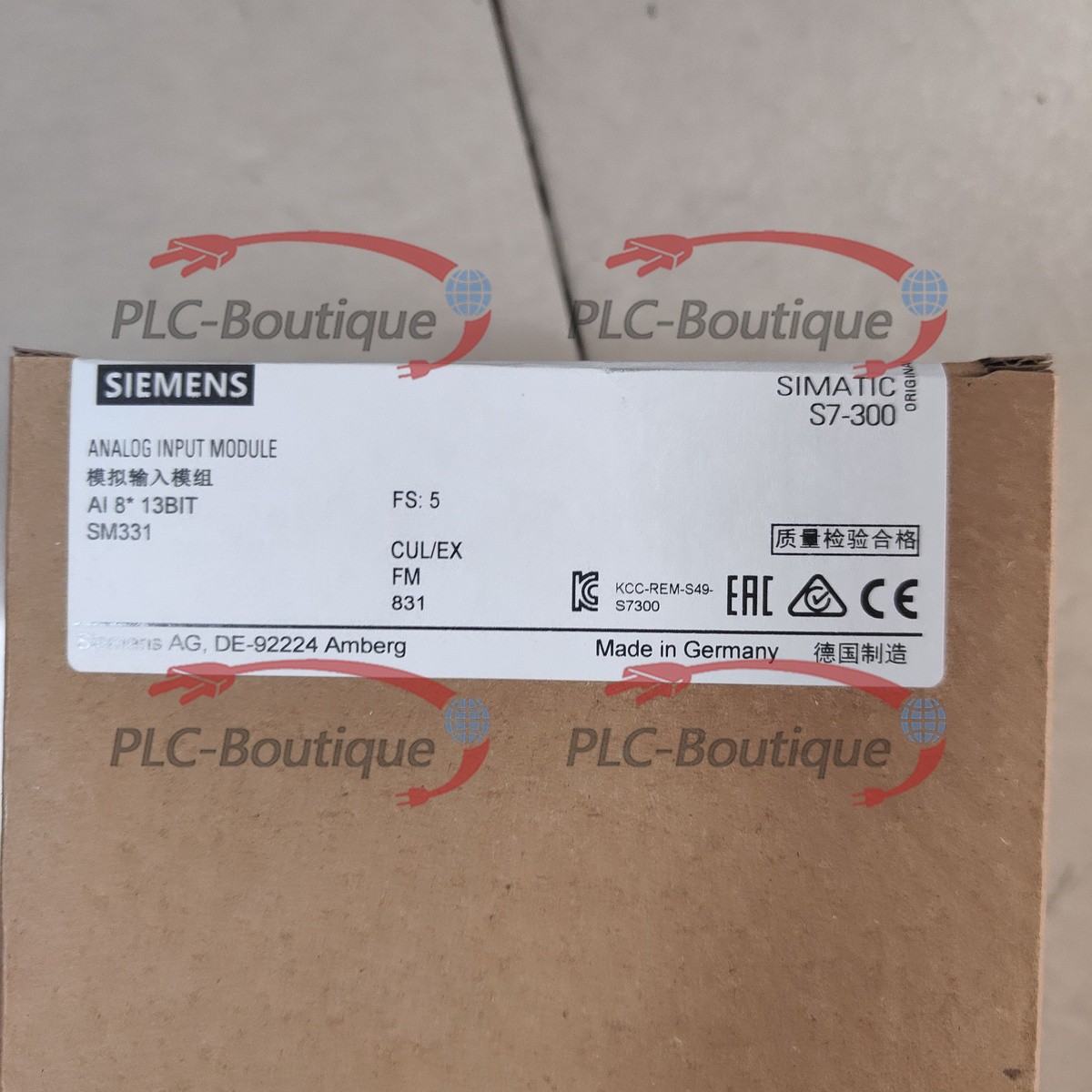 Brand New Siemens 6ES7331-1KF01-0AB0 With 1 Year warranty In Stock