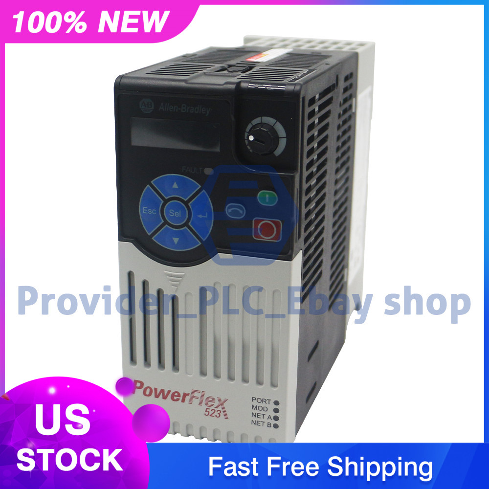 Allen Bradley Factory New Sealed 25A-D4P0N104 PowerFlex 523 1.5kW (2Hp) AC Drive