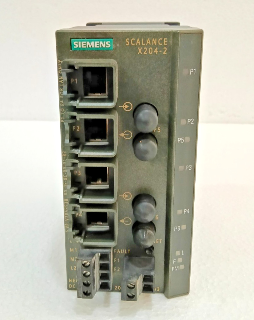 *NEW NO BOX* Siemens 6GK5204-2BB10-2AA3 SCALANCE X204-2 Ethernet Switch