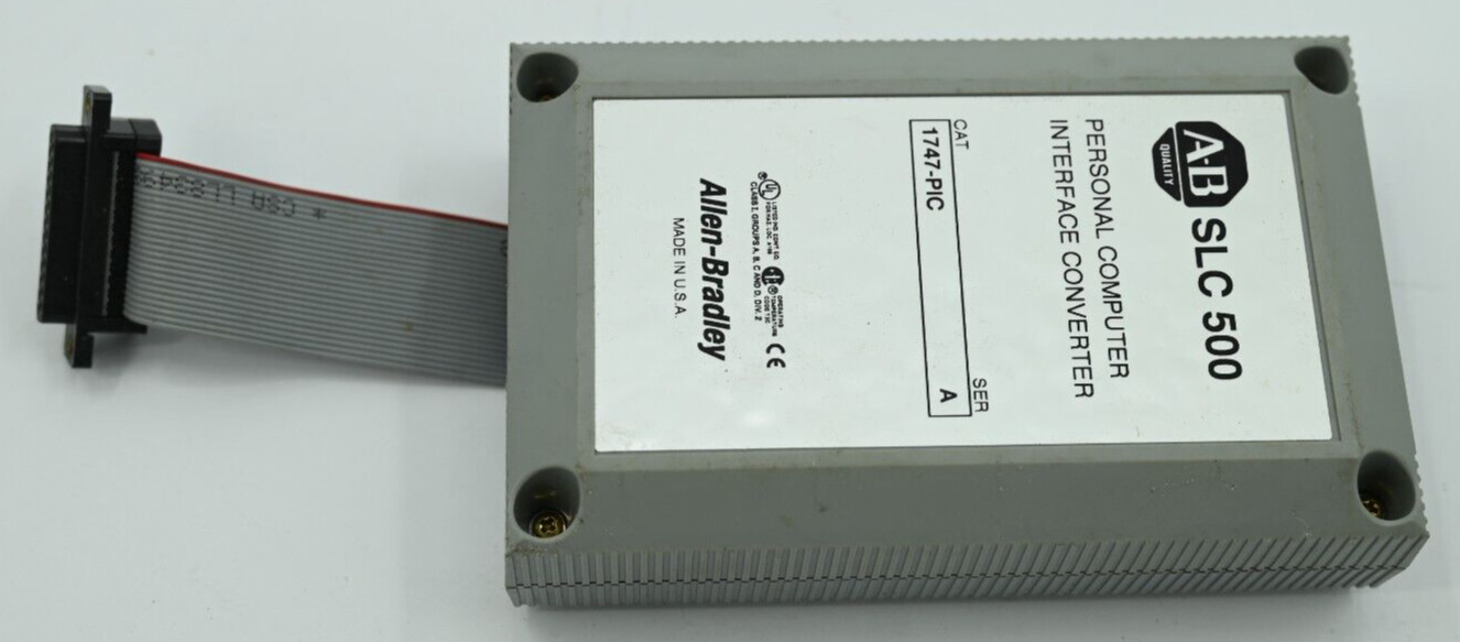 Allen-Bradley SLC 500 Personal Computer Interface Converter 1747-PIC SER A