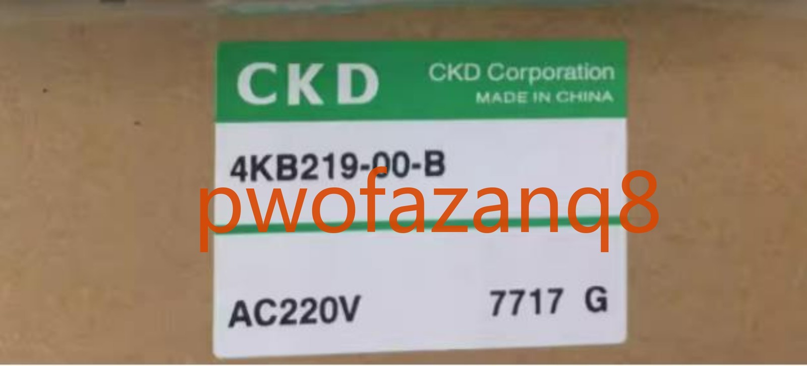 1 PCS NEW CKD pilot operated 5-way valve 4KB219-00-B-AC220V IN BOX