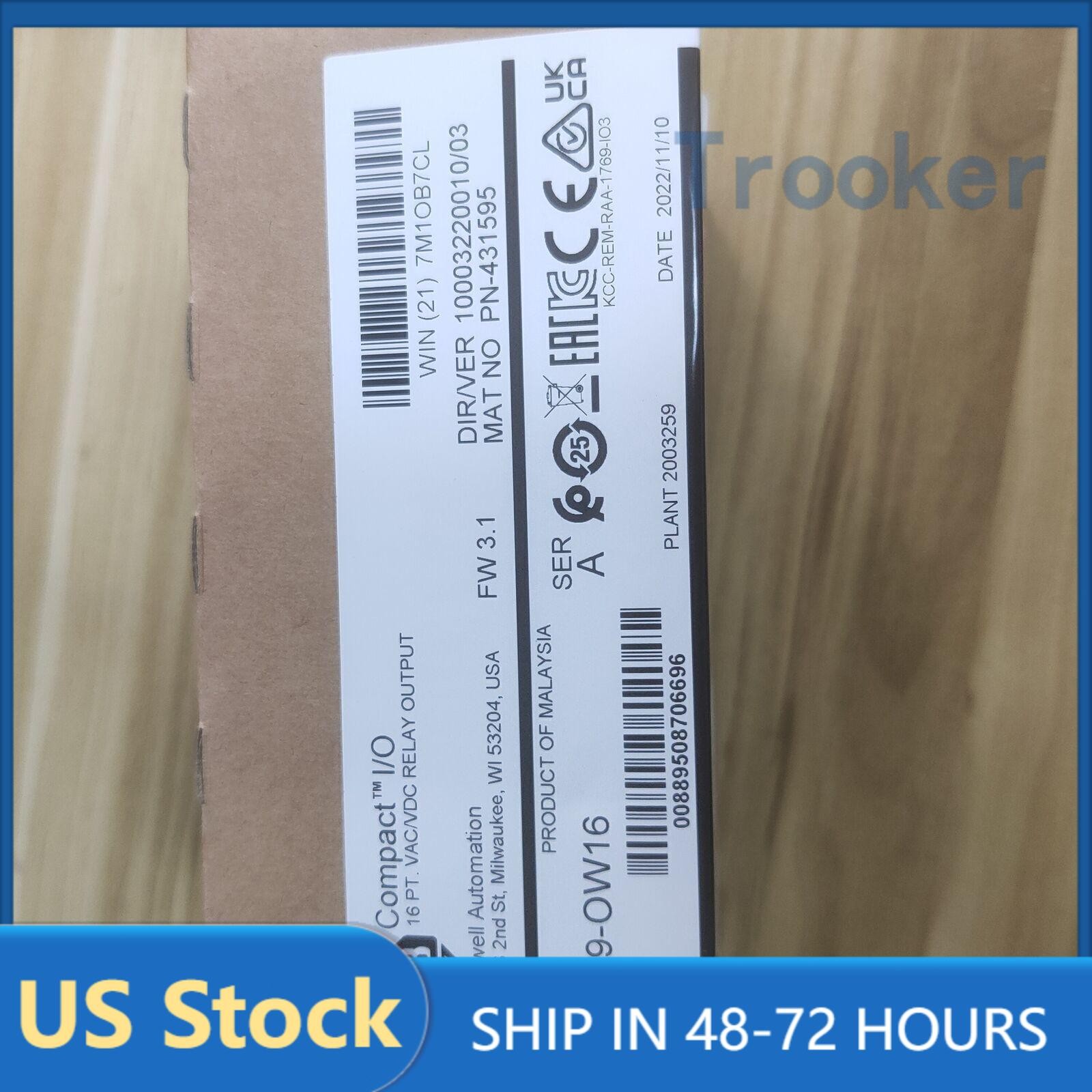 New Sealed Allen-Bradley 1769-OW16 CompactLogix Relay Output Module US Free Tax