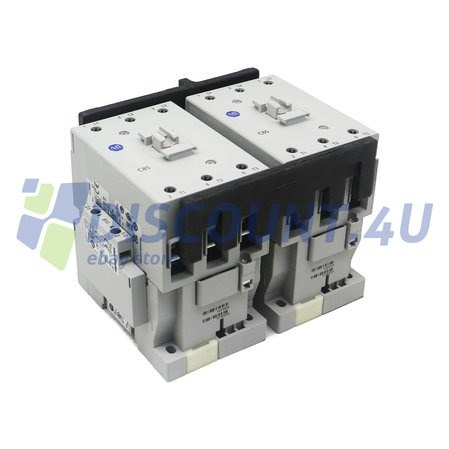 104-C85D22 AllenBradley 104-C IEC 85 A Reversing Contactor 110V 50Hz / 120V 60Hz