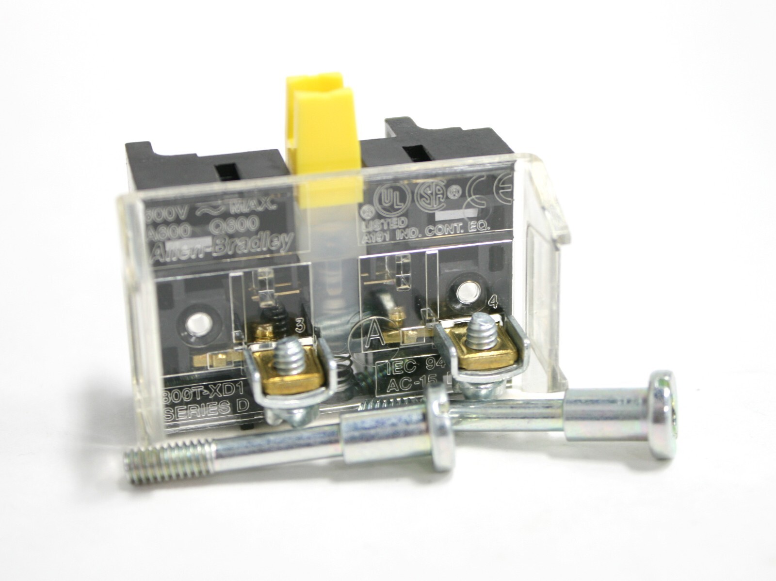 Allen Bradley 800T-XD1 New Ser. D Shallow Contact Block 1NO for 30mm Pushbutton