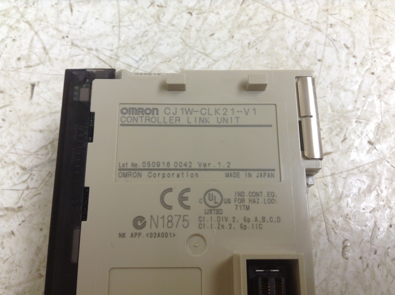 Omron CJ1W-CLK21-V1 Controller Link Unit Ver. 1.2 CJ1WCLK21V1