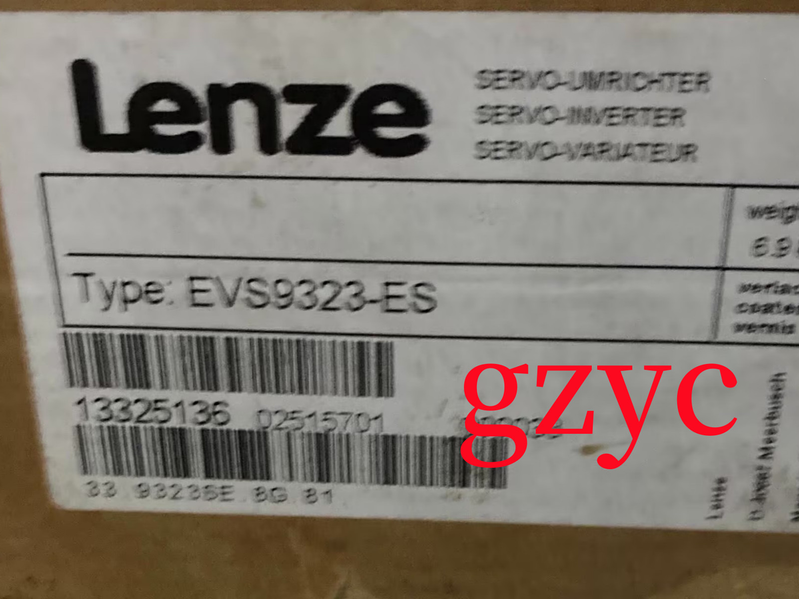 1PC Brand New Lenze EVS9323-ES Servo inverter Fast shipping FedEx or DHL*y