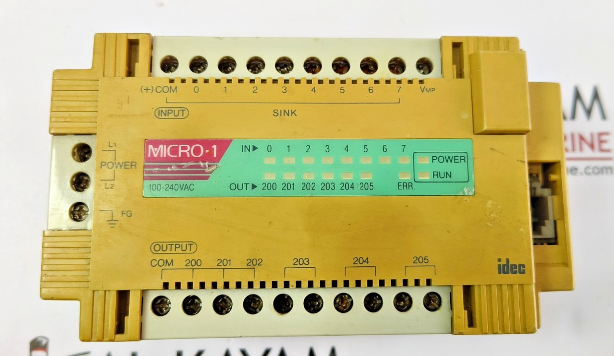IDEC MICRO-1 FC1A-C2A1E PROGRAMMABLE LOGIC CONTROLLER (FAST SHIP BY DHL/FEDEX)