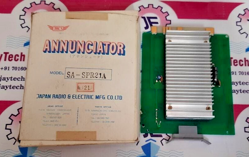 JRCS SA-SPR21A ANNUNCIATOR PCB CARD