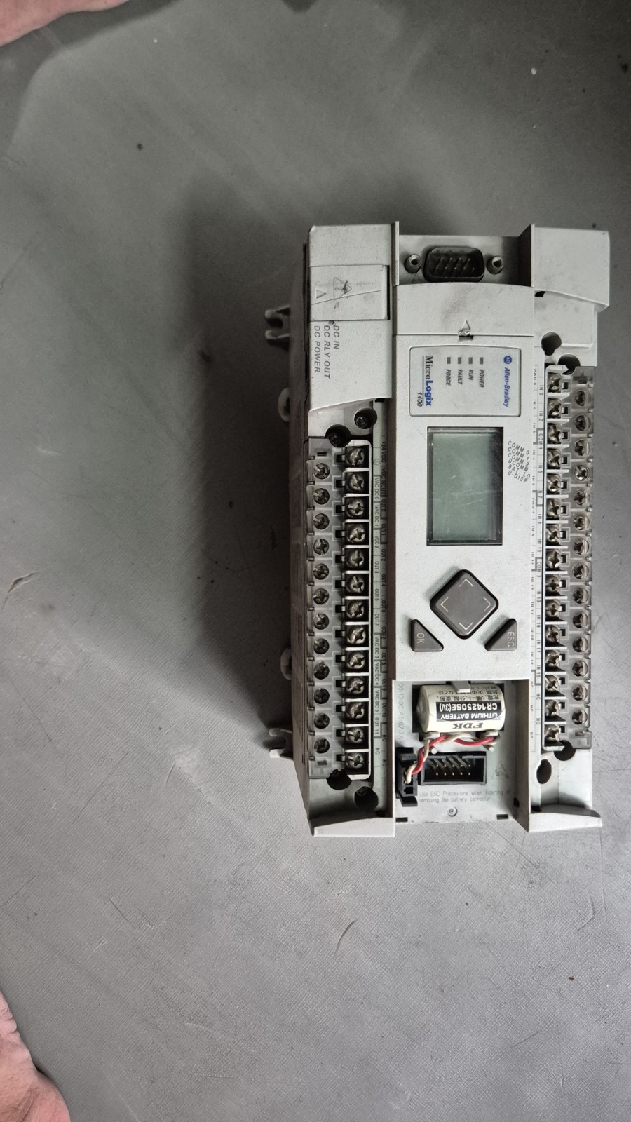 Allen-Bradley 1766-L32BXB MicroLogix 1400 PLC Good & WORKING CONDITION