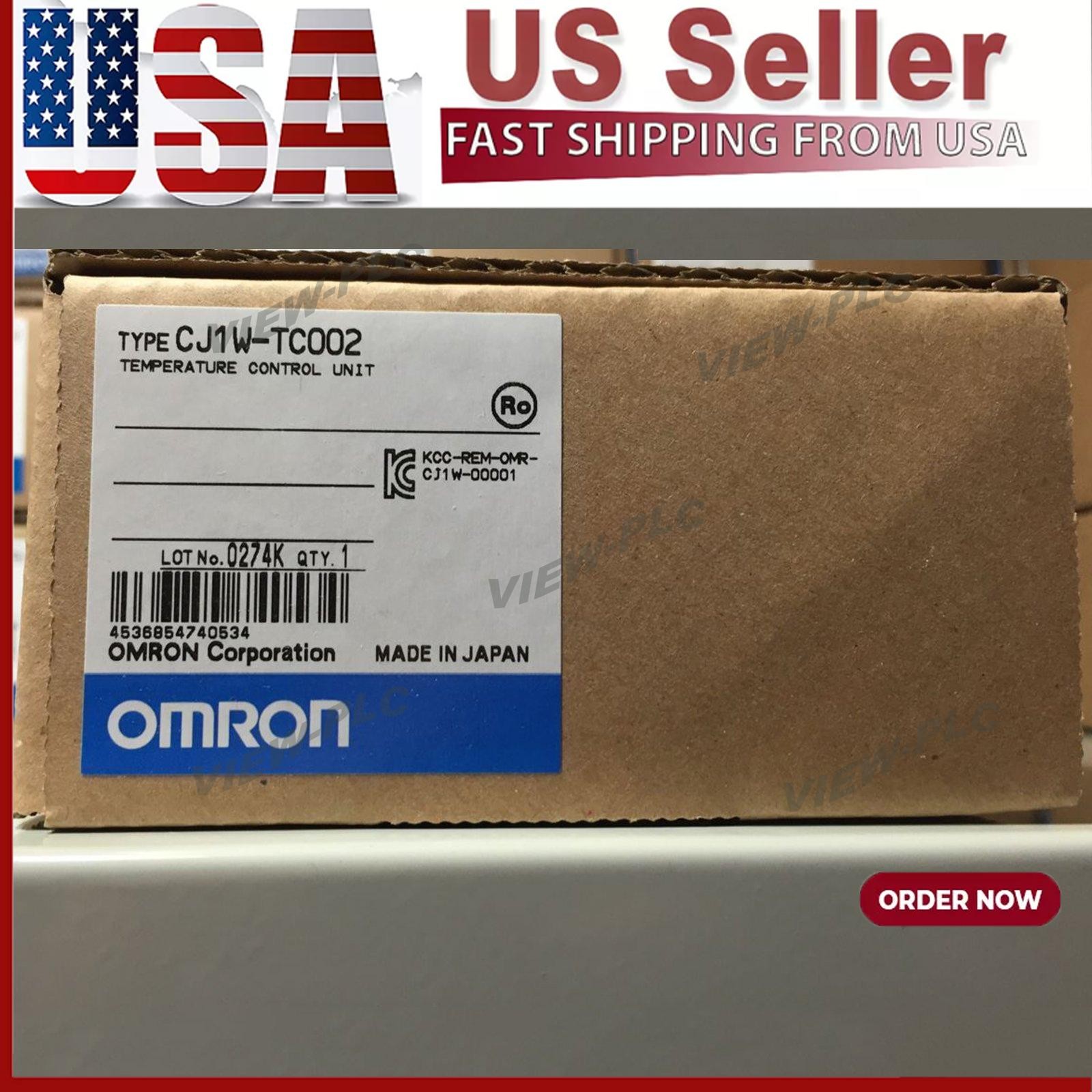 1PC New Omron CJ1W-TC002 PLC Module CJ1WTC002 In Box Fast Shipping US Free TAX