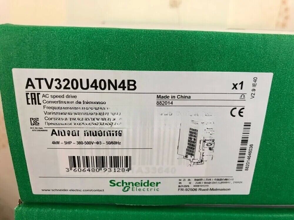 1PC Schneider ATV320U40N4B Inverter ATV320U40N4B New Expedited Shipping