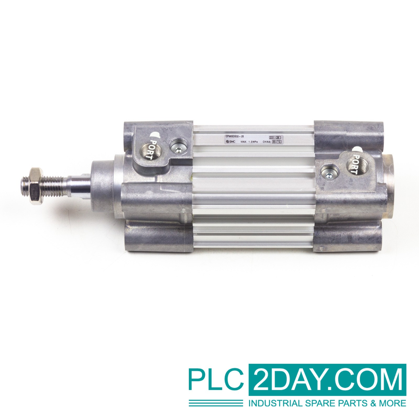 SMC CP96SDB32-25C ISO cilinder, Double Acting Cylinder 32mm Bore, 25mm Stroke…