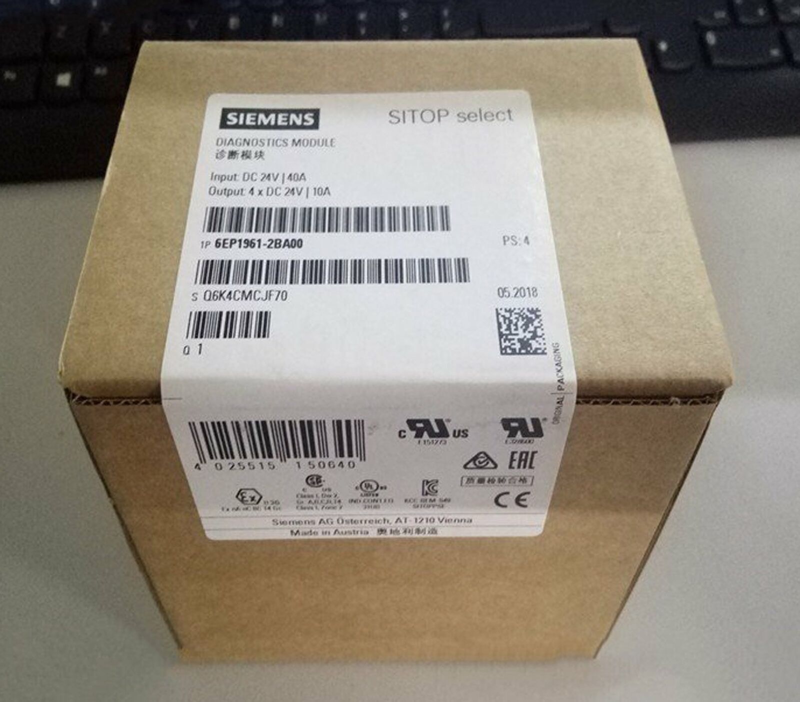 SIEMENS 6EP1961-2BA00 Module New One Expedited Shipping 6EP19612BA00