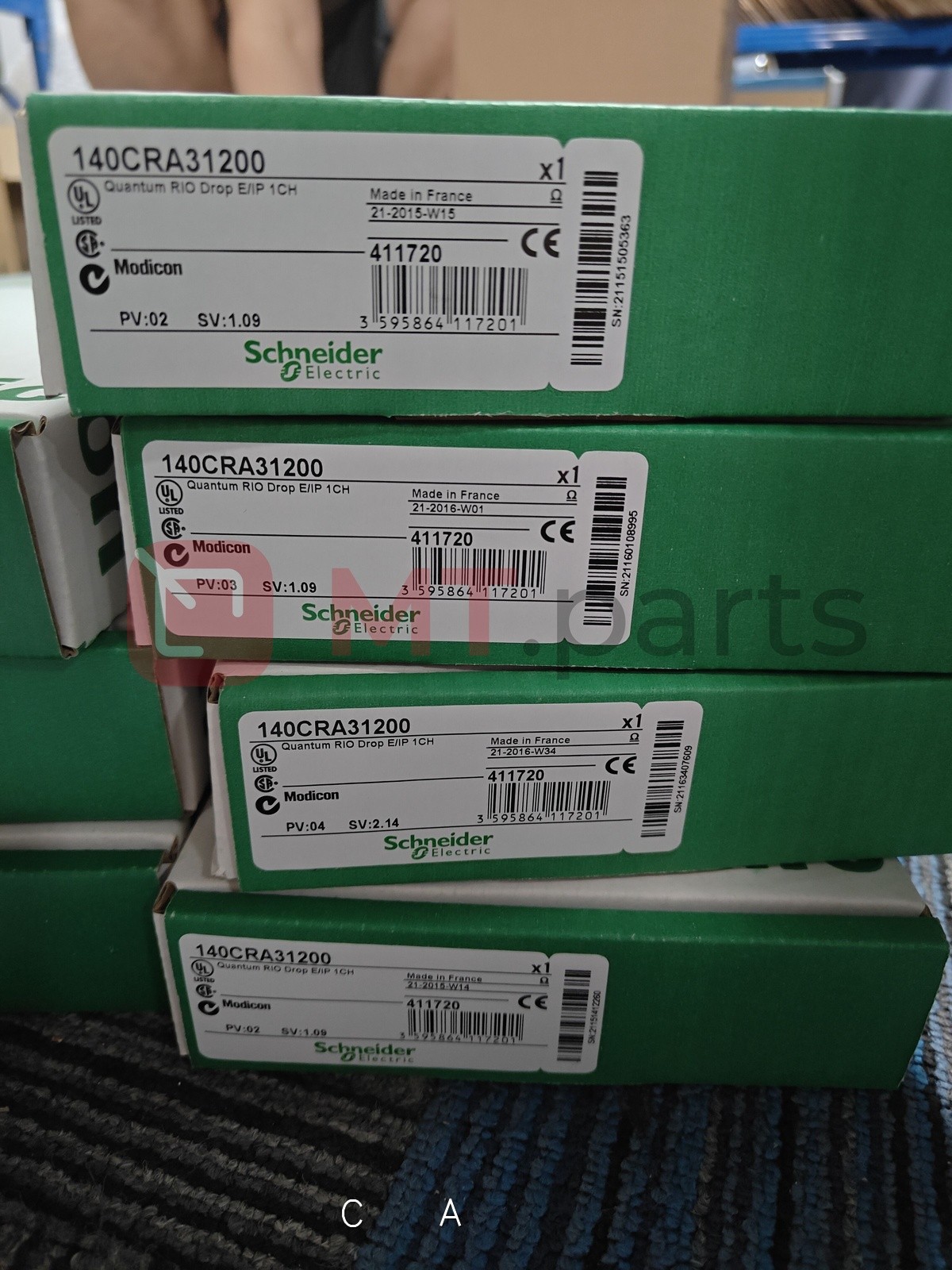 Surplus 1× Schneider 140CRA31200 Refurbished in box US Seller