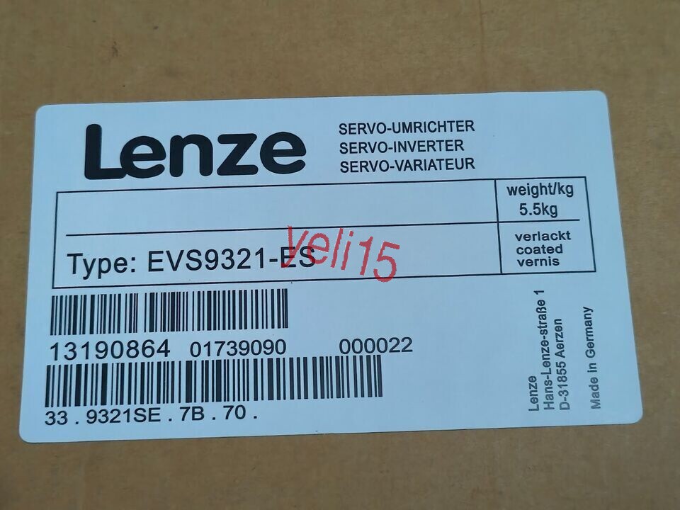 US Free TAX 1PC New Lenze EVS9321-ES EVS9321ES Inverter Free Shipping