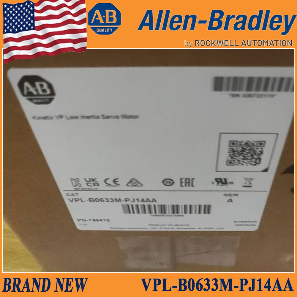 VPL-B0633M-PJ14AA New AB Kinetix VP Low Inertia Servo Motor Free Shipping US
