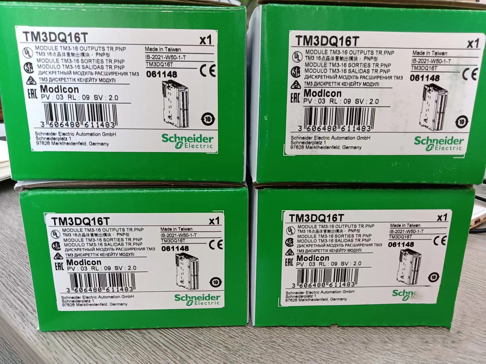 1PCS Brand New For Schneider TM3DQ16T PLC Module In Box#LD