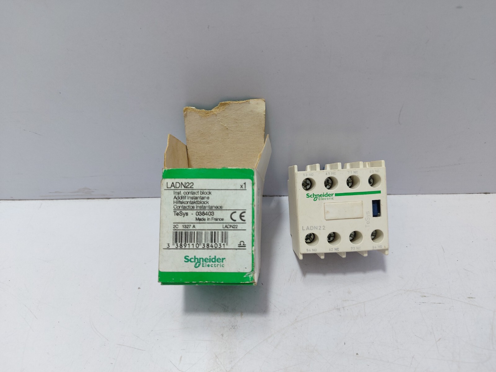 Schneider Electric LADN22 Inst. Contact Block TeSys- 038403